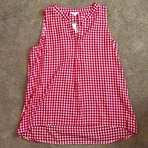 Crown & Ivy Gingham Top